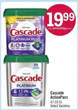 Price Chopper Cascade Actionpacs offer