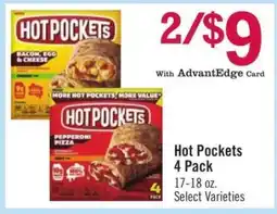 Price Chopper Hot Pockets 4-Pack offer