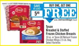 Price Chopper Tyson Breaded & Stuffed Frozen Chicken Breasts offer