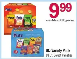 Price Chopper Utz Variety Pack offer