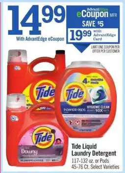 Price Chopper Tide Liquid Laundry Detergent offer