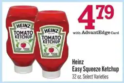 Price Chopper Heinz Easy Squeeze Ketchup offer