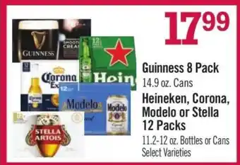Price Chopper Guinness 8 Pack offer