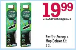 Price Chopper Swiffer Sweep + Mop Deluxe Kit offer
