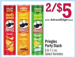 Price Chopper Pringles Party Stack offer