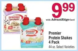 Price Chopper Premier Protein Shakes 4 Pack offer