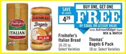 Price Chopper Freihofer’s Italian Bread offer