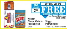 Price Chopper Wonder Classic White or Italian Bread offer