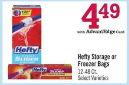 Price Chopper Hefty Storage or Freezer Bags offer