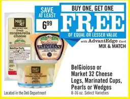 Price Chopper BelGioioso or Market 32 Cheese offer