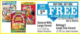 Price Chopper General Mills Large Cereal offer
