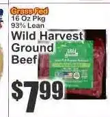 Key Food Wild Harvest Ground Beef offer