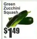 Key Food Green Zucchini Squash offer