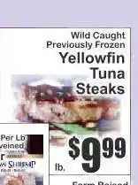 Key Food Yellowfin Tuna Steaks offer