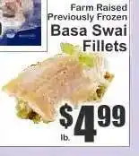 Key Food Basa Swai Fillets offer