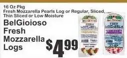 Key Food BelGioioso Fresh Mozzarella Logs offer