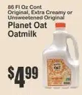 Key Food Planet Oat Oatmilk offer