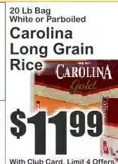 Key Food Carolina Long Grain Rice offer