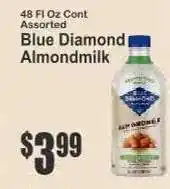 Key Food Blue Diamond Almondmilk offer