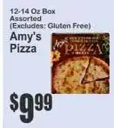 Key Food Amy's Pizza offer