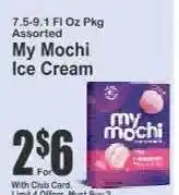 Key Food My Mochi Ice Cream offer