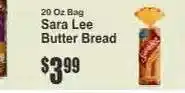 Key Food Sara Lee Butter Bread offer