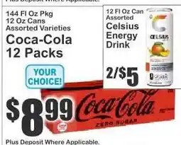 Key Food Coca-Cola 12 Packs offer