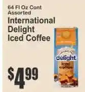 Key Food International Delight Iced Coffee offer