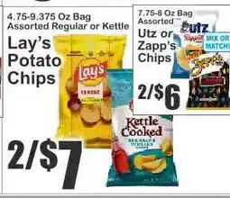 Key Food Lay's Potato Chips offer