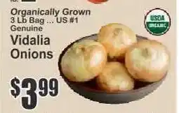 Key Food Vidalia Onions offer