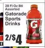 Key Food Gatorade Sports Drinks offer