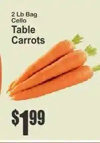 Key Food Table Carrots offer