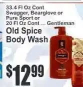 Key Food Old Spice Body Wash offer