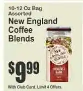 Key Food New England Coffee Blends offer