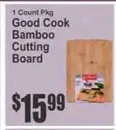 Key Food Good Cook Bamboo Cutting Board offer