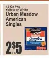 Key Food Urban Meadow American Singles offer