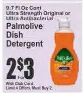 Key Food Palmolive Dish Detergent offer