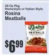 Key Food Rosina Meatballs offer
