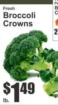 Key Food Broccoli Crowns offer