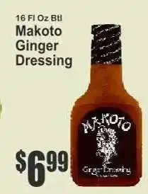 Key Food Makoto Ginger Dressing offer