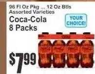 Key Food Coca-Cola 8 Packs offer