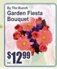 Key Food Garden Fiesta Bouquet offer