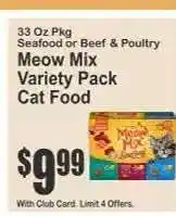 Key Food Meow Mix Variety Pack Cat Food offer