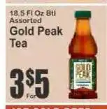 Key Food Gold Peak Tea offer