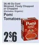 Key Food Pomi Tomatoes offer