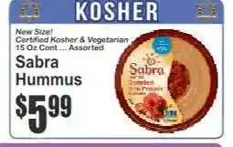 Key Food Sabra Hummus offer