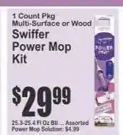 Key Food Swiffer Power Mop Kit offer