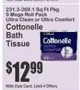 Key Food Cottonelle Bath Tissue offer