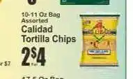 Key Food Calidad Tortilla Chips offer