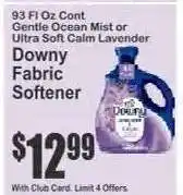 Key Food Downy Fabric Softener offer